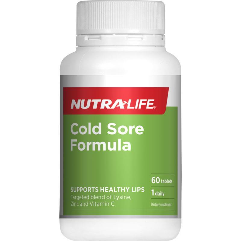 Nutra Life Cold Sore Formula 60 tabs
